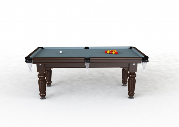 Riley Traditional Standard Brown Finish 7ft UK 8 Ball Pool Table (7ft  213cm)
